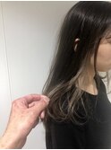 イヤリングカラー イメチェン｜葛西縮毛矯正｜葛西髪質改善