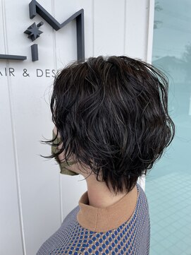 リム(LIM) すっきりショート×ニュアンスパーマ