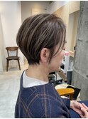 メルティカラー/似合わせカット/スパイキーショート