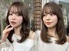 【新生活応援価格】【平日限定】カット＋カラー ［ロング料金無し］