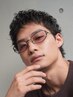 【人気No.1】【平日限定】カット+眉カット+シャンプー＆ブロー3800円
