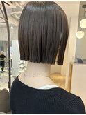 切りっぱなしボブ