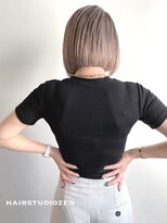 ヘアースタジオ ゼン カロン(Hair studio Zen kalon)&nbsp;エアタッチバレイヤージュ×大人ボブ×くすみベージュ30代40代