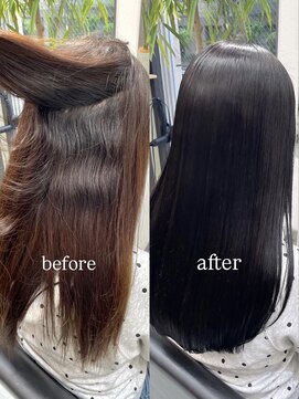 ザ パス(the path) 酸性ストレートでうる艶ストレートヘア