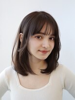 GARDEN田中麻由レイヤーカットくびれヘアボブショコラブラウン