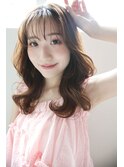 ふんわりセミロング