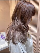 ロビン 反町横浜店(robin) ツヤ感ラベンダーベージュ×大人フェミニン