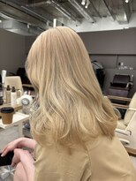 モリオフロムロンドン 大宮店(morio from London)&nbsp;憧れの海外風！ブロンドベージュカラー (村田)