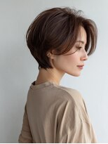 レリーオーファ 六甲(RelyOfa)&nbsp;白髪ぼかしショートナチュラル[六甲/髪質改善/白髪ぼかし]