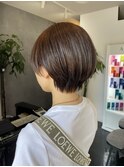 丸みショートカット