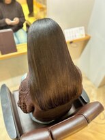 ヌープヘアーアイス(NUUP.hair ici)&nbsp;【艶髪】上質な潤いロングストレート美質感◎/秋冬スタイル
