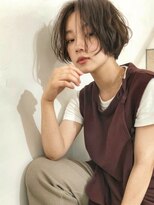 エムスラッシュ たまプラーザ(M.SLASH)&nbsp;■アンニュイ無造作パーマひし形抜け感グラボブたまプラーザ1-4