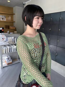 ヘアー アイス ルーチェ(HAIR ICI LUCE) グレージュ/シャギーカット/顔まわりカット/春カラー/堀場