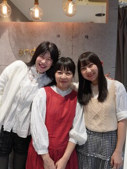 アンドヒア 谷町四丁目店(and.here)の写真/女性目線の親身な相談と髪質改善が人気♪悩みを解消し、潤う理想の艶髪へ―。【谷町四丁目/谷町六丁目】
