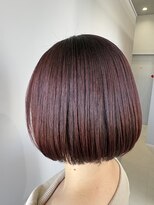 エン(en)&nbsp;【髪質改善ストレート×美髪カラー】艶々パープルピンク