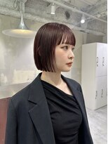 フィグバイアルテフィーチェ(fig by artefice)&nbsp;レイヤーボブボブヘアショートウルフパーマウルフボブヨシンモリ