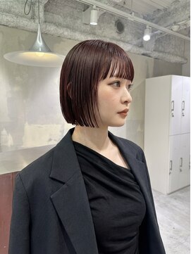 フィグバイアルテフィーチェ(fig by artefice) レイヤーボブボブヘアショートウルフパーマウルフボブヨシンモリ