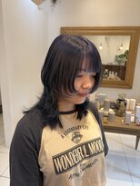 ディア 平塚(diar)&nbsp;韓国風ハッシュカット×ブリーチカラー