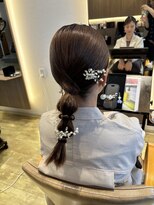 エム バイ ブローチェ(em by BROCHE)&nbsp;ヘアセット×カチモリ