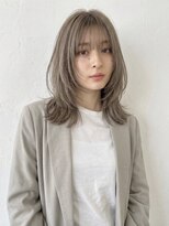 アデ アトリエ(ade atelier)&nbsp;明るめベージュカラー×小顔レイヤー