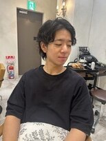 ザ シーワークス ときわ台店(THE Cworks)&nbsp;メンズバーマ/ウルフカット/センターバート