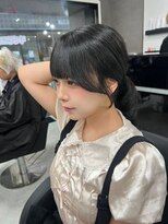 アクション セカンド 心斎橋(ACTION second)&nbsp;結んでも可愛い顔周り