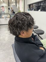 グラム 岡崎南店(gram)&nbsp;ツイストスパイラルパーマ/強めパーマ/海外風/ハイライト