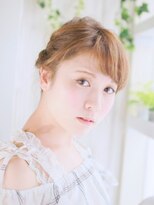 ナル 白山神社参道通り店(nalu)&nbsp;ふんわり編み込みアレンジヘア