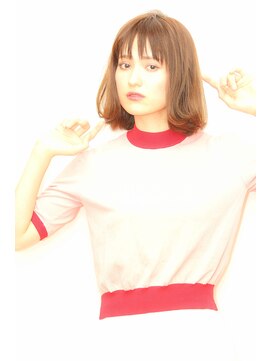 カラーワールド カンナヘアーメゾン(color world canna hair maison) ネオシースルーボブ１20代30代40代