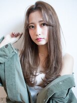 エイト 三軒茶屋店(EIGHT)&nbsp;【EIGHT new hair style】ナチュラルストレート★センターパート