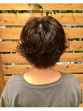 ピッカヘアーデザイン(PICKA hair-design) ショートにパーマ☆