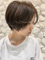 モアナ バイ ヘッドライト 沖縄豊見城店(Moana by HEADLIGHT)&nbsp;小顔エアリーショート#イメチェン#大人かわいい