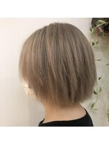 ネオヘアー 京成曳舟店(NEO Hair)&nbsp;グレージュ×ミニボブ
