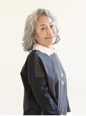 【えがお美容室】50代60代に人気◎ゆらめくウェーブヘア