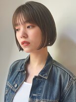 コクーン(Cocoon) 大人ボブ#ショコラアッシュ#ヘルシースタイル#ふんわりカール