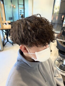 アース 春日部店(HAIR&MAKE EARTH) マッシュ×スパイラルパーマ