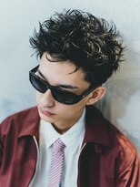 オーシャントーキョーオーバー 渋谷(OCEAN TOKYO OVER)&nbsp;スパイキーショート刈り上げ黒髪ビジネス社会人短髪