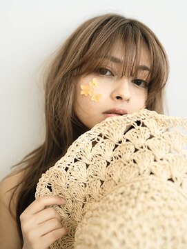 サラジュ 川西店(SARAJU) レイヤーロング×アッシュブラウン