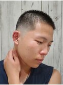 メンズカット/ベリーショート/20代30代/フェードスタイル/