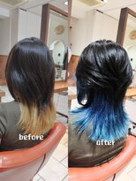 ネオリーブチノ 登戸店(Neolive cino)&nbsp;【インナーカラー】ウルフスタイル