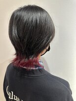 ネオヘアー 曳舟店(NEO Hair)&nbsp;インナーカラー/ウルフカット/ワインレッド