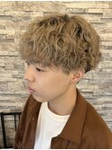 波巻き風スパイラルプードルパーマ