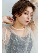 ヘアーゼロ 南新町(HAIR ZERO) ボブスタイルonアンブレラカラー