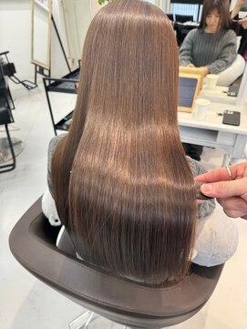 レヴ 草加店(LEV.) オリーブベージュセミディシアーカラー