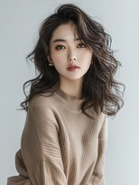 アルトリスト(Altruist Aging×HAIR&SPA) ☆オリーブグレーココアベージュ小顔クラゲヘアー/黒髪/髪質改善