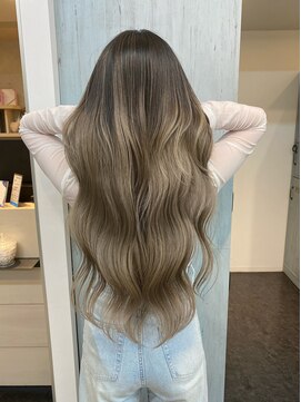 ジュイル ハラジュク(JEWIL HARAJUKU) ロングのハイライトバレイヤージュ