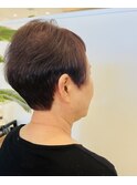 耳だしショート