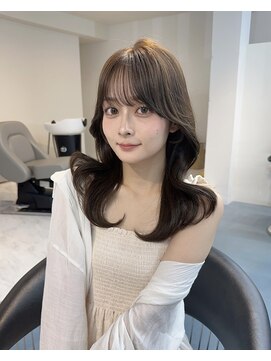 ベル(BEL) 【韓国風】20代、30代◎小顔補正内巻きくびれレイヤー