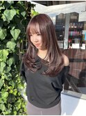 姫カット×レイヤーカット