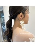 ＊銀座　ウェディングヘアメイク